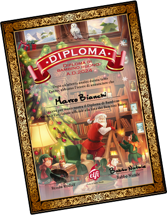 Il Diploma scritto da Babbo Natale
