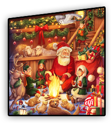 Adesivo Vero di Babbo Natale
