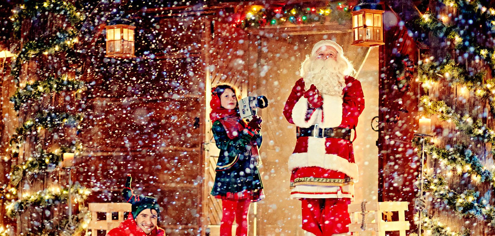 La magia di Babbo Natale e del periodo natalizio